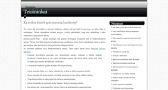 Desktop Screenshot of e-teisininkai.lt